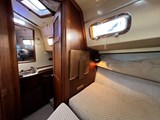 Island Packet 32- forward cabin looking aft to ensuite heads